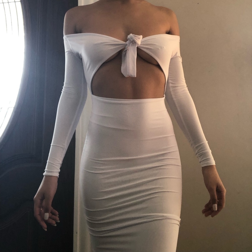 Beautiful strapless summer dress ✨